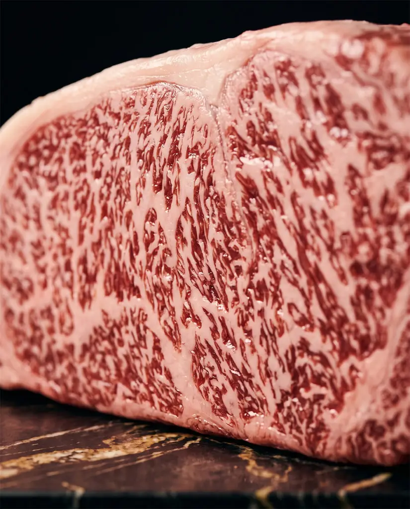Wagyu persillage races de bœuf exception Boucherie Costa Yverdon