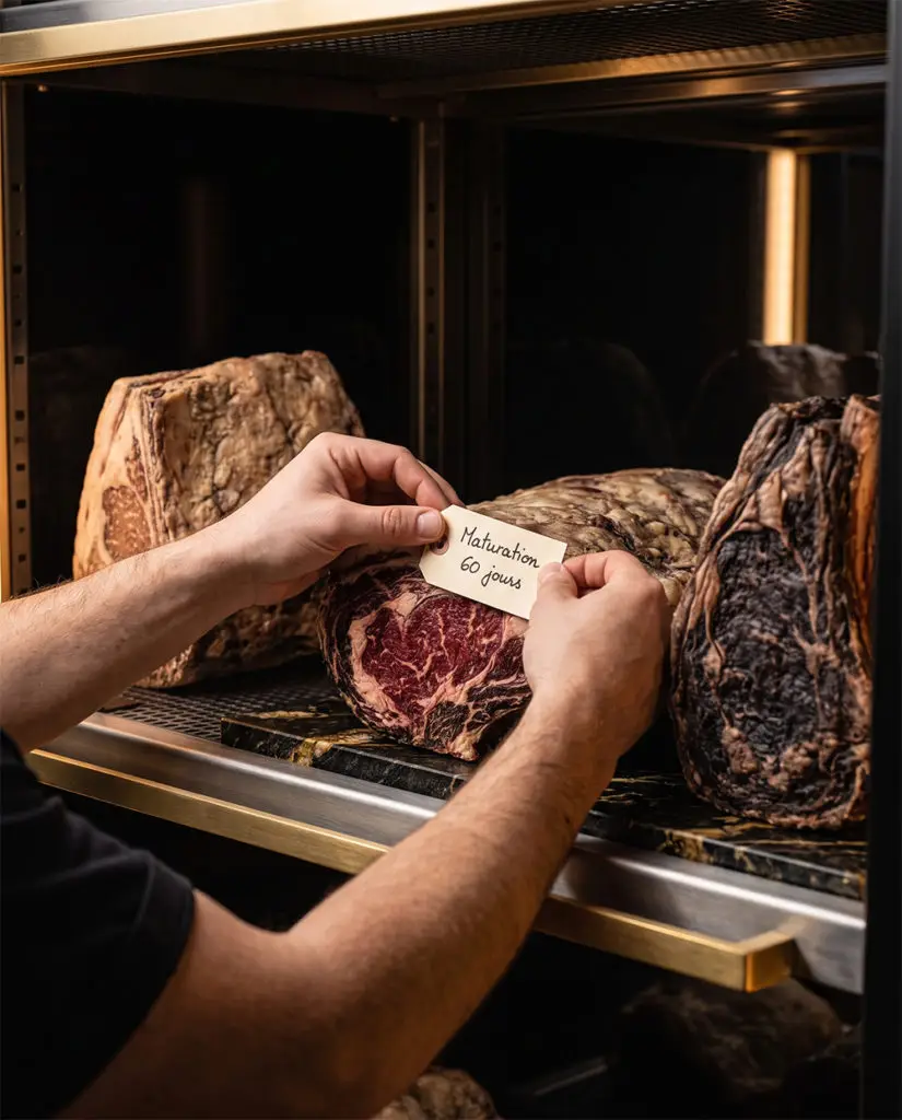 Réservation d'une côte de bœuf à maturer à la Boucherie Costa Yverdon