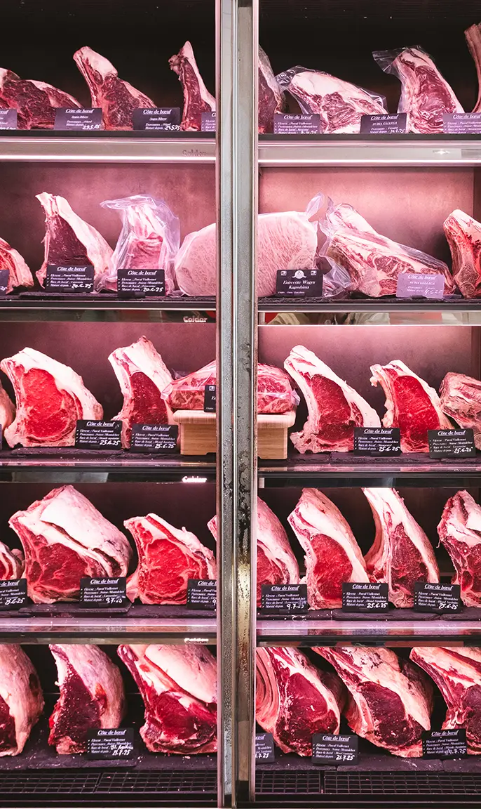 Armoire à rassir maturation viande Boucherie Costa Yverdon